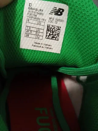 Zapatillas New Balance Hesi Low Verdes