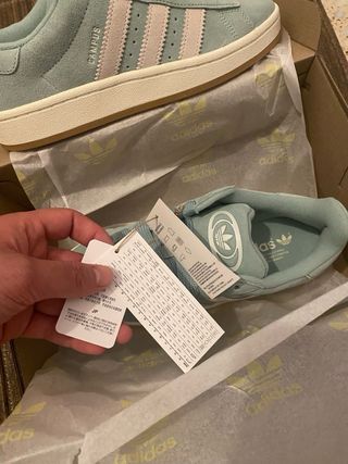 Adidas Campus Zapatillas Teal/Rosa 38/39/40