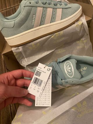 Adidas Campus Zapatillas Teal/Rosa 38/39/40