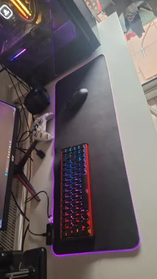 Alfombrilla Gaming Mars Gaming con RGB