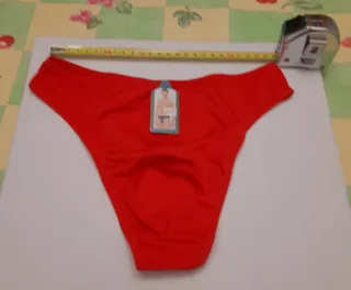 3 tangas rojos talla única