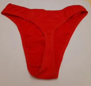 3 tangas rojos talla única