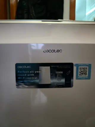 Aire portatil Cecotec 12000 BTU Frío/Calor WiFi