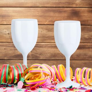 Set di bicchieri in plastica irrompibile Relaxdays, 12 unità