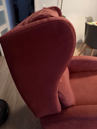 Sillón orejero eléctrico elevable