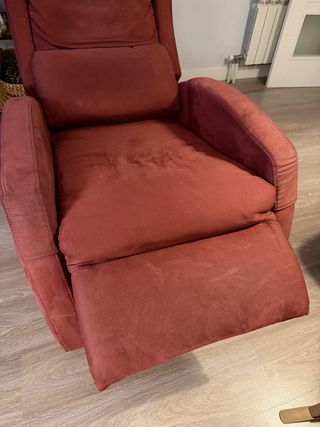 Sillón orejero eléctrico elevable