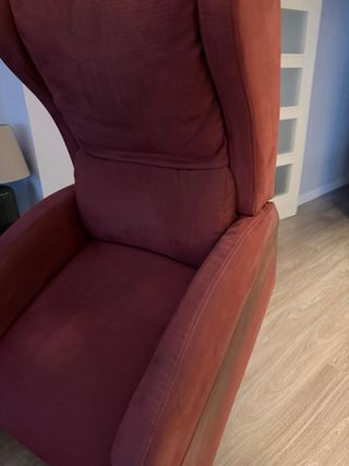 Sillón orejero eléctrico elevable