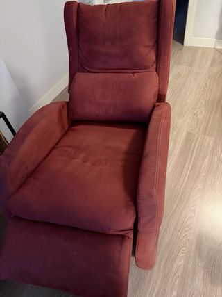 Sillón orejero eléctrico elevable