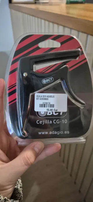 Cejilla BCT CG10 Acústica/Eléctrica
