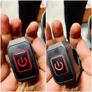 Interruptor LED Vermelho à Prova d'Água