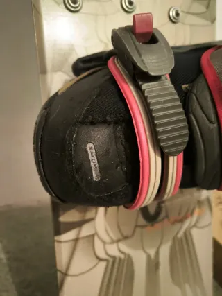 Tabla y botas Salomon Snowboard con Fijaciones