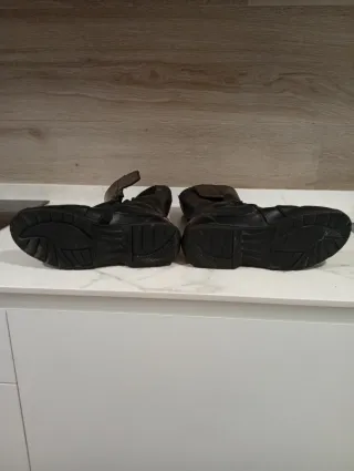 Botas de moto negras N43 caña alta poco uso