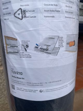 Manta Aislante Rotho Blaas TUV210