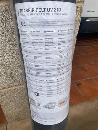 Manta Aislante Rotho Blaas TUV210