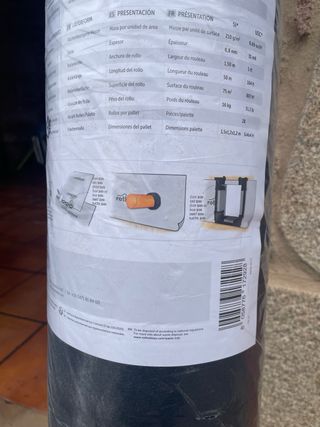 Manta Aislante Rotho Blaas TUV210