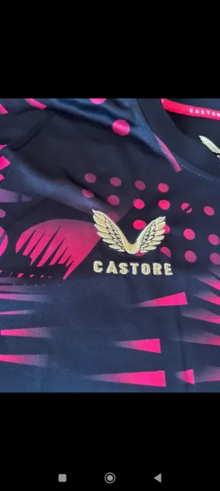 Camiseta Sevilla FC Aficionado Negra y Roja