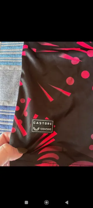 Camiseta Sevilla FC Aficionado Negra y Roja