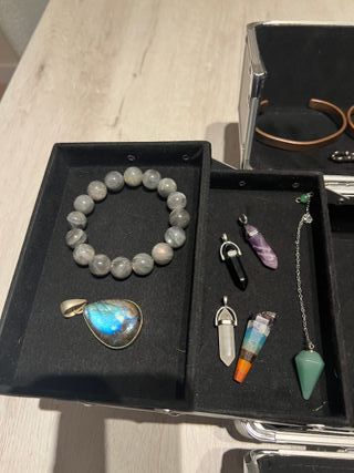 Lote Joyería Cobre y Piedras Naturales