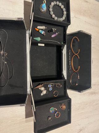 Lote Joyería Cobre y Piedras Naturales