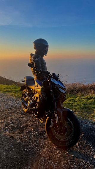 Chaqueta de cuero Alpinestars tope gama