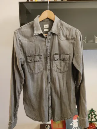 Camisa Vaquera Lee Gris