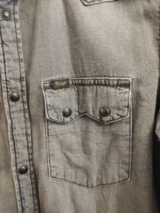 Camisa Vaquera Lee Gris