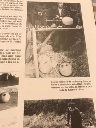 Los bolos en España