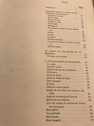 Los bolos en España