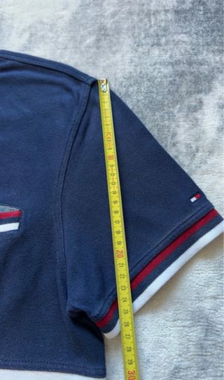 Polo Tommy Hilfiger bicolor hombre