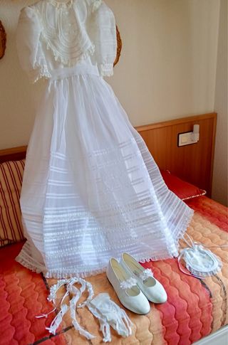 Vestido de comunión y complementos