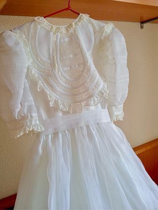 Vestido de comunión y complementos