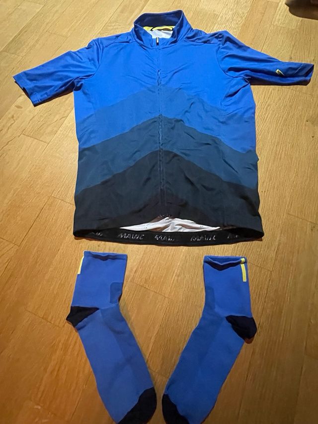 Maillot Ciclismo Mavic Azul