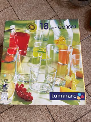 Set 18 bicchieri Luminarc GORBEA