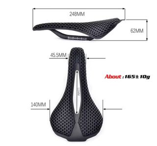 GOLDIX Asiento de carbono honeycomb