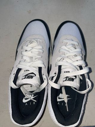 Nike Airmax 1 Blancas y Negras Nuevas