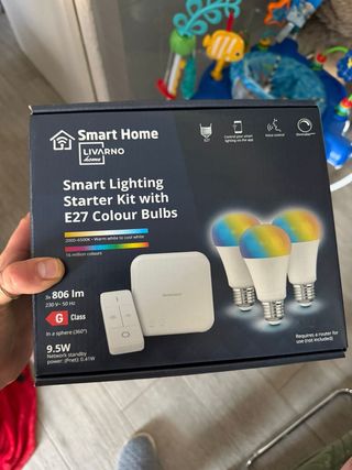 Kit Inicio Luces Inteligentes Livarno Home E27