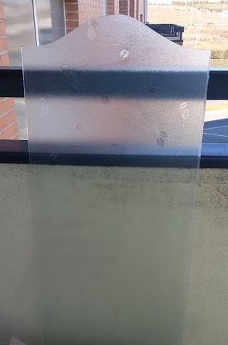 Cristal puerta interior labrado