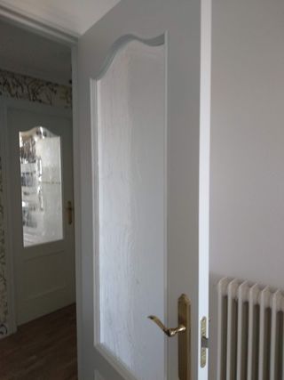 Cristal puerta interior labrado