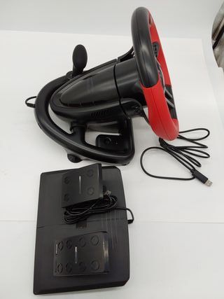 Speedlink TRAILBLAZER Racing Wheel - Volante para gaming para PS3/PS4, Xbox Series X/S/One y PC, levas de cambio y palanca de ca