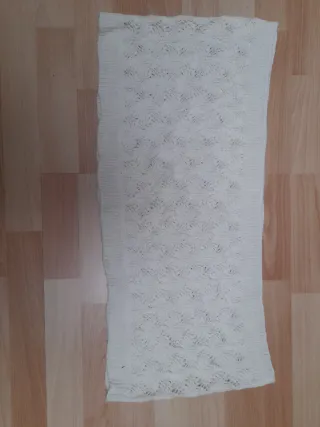 Bufanda cuello conchas para 2 vueltas