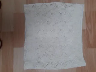 Bufanda cuello conchas para 2 vueltas