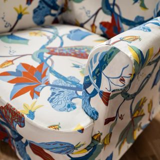 Funda sillón STRANDMON Stigsbo multicolor