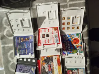 Lote 10 Carátulas Vacías Nintendo 3DS Japonesas
