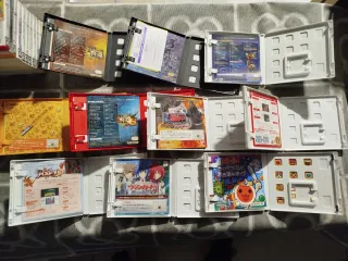 Lote 10 Carátulas Vacías Nintendo 3DS Japonesas