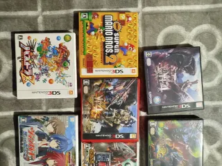 Lote 10 Carátulas Vacías Nintendo 3DS Japonesas
