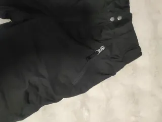 Pantalón de nieve infantil negro, talla 10