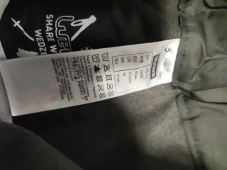 Pantalón de nieve infantil negro, talla 10