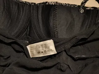 Canottiera intima nera con fantasia EUR 75B