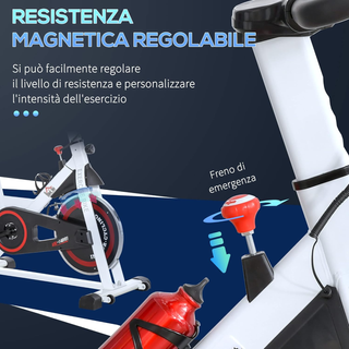 Cyclette da Casa, Bicicletta Indoor Silenzioso con