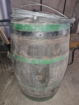 Barrica de vino de madera